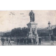 Nice - La statue du maréchal André Masséna